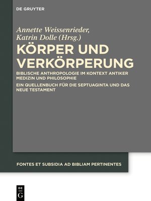 cover image of Körper und Verkörperung